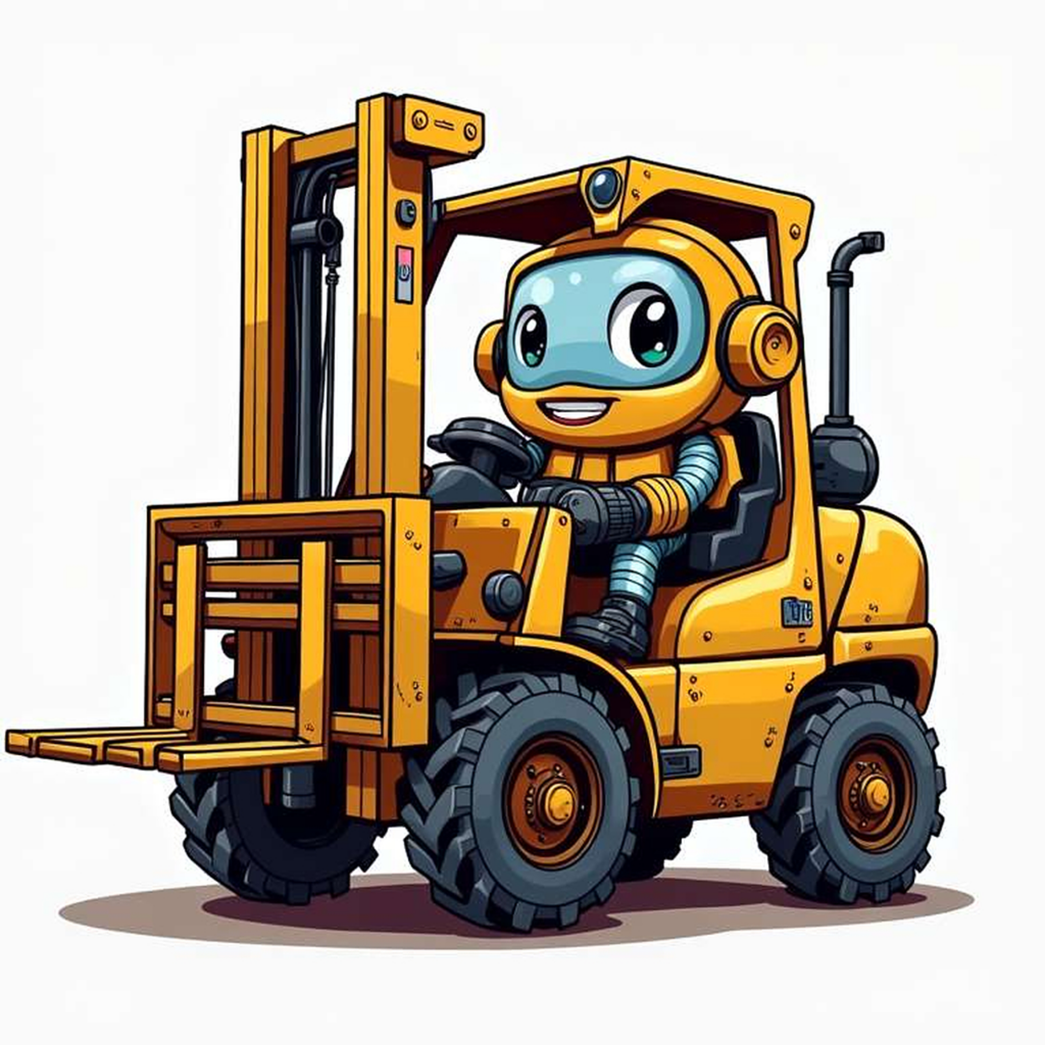 Chariot élévateur carburant